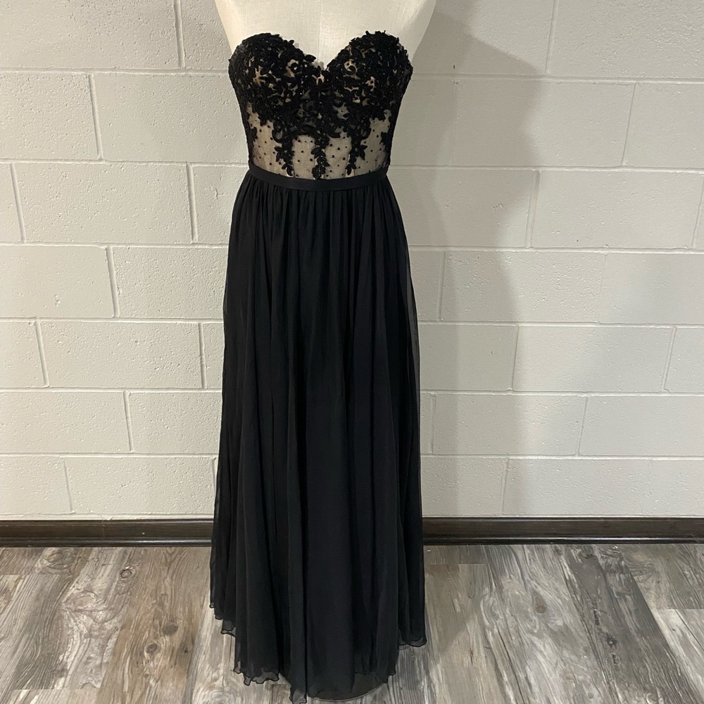 Black size 0 prom dress